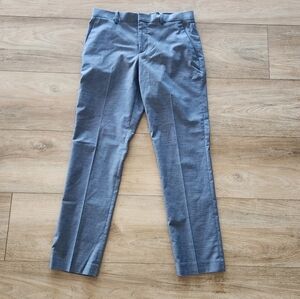 Perry Ellis Men's Steel Blue Dress Pants